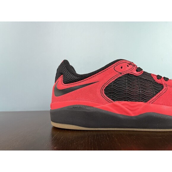 Nike SB Ishod Wair Varsity Red/Black Skateboarding Shoes Men\'s Size 8 DC7232-600 main image 4
